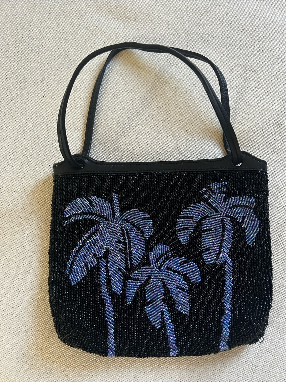 Vintage Tommy Bahama Beaded Bag - fair condition